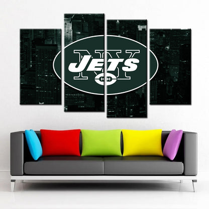 American Football Wall Art - AF5153 - New York Jets - American Football Poster - American Football Canvas
