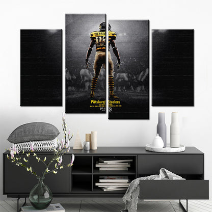 American Football Wall Art - AF5155 - Pittsburgh Steelers - American Football Poster - American Football Canvas