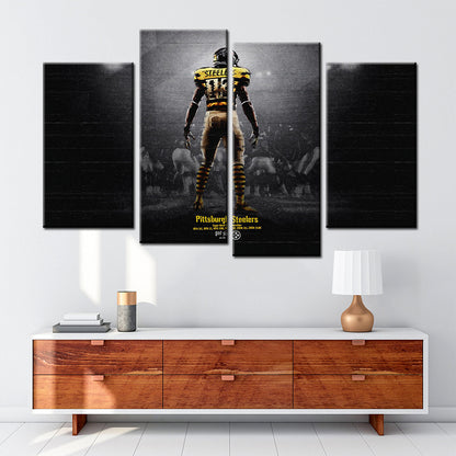 American Football Wall Art - AF5155 - Pittsburgh Steelers - American Football Poster - American Football Canvas