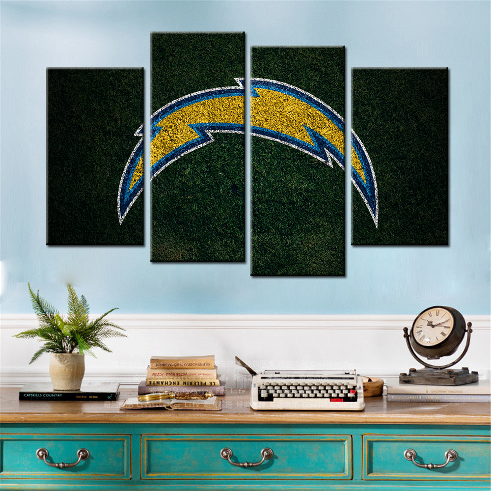 American Football Wall Art - AF5157 - San Diego Chargers - American Football Poster - American Football Canvas
