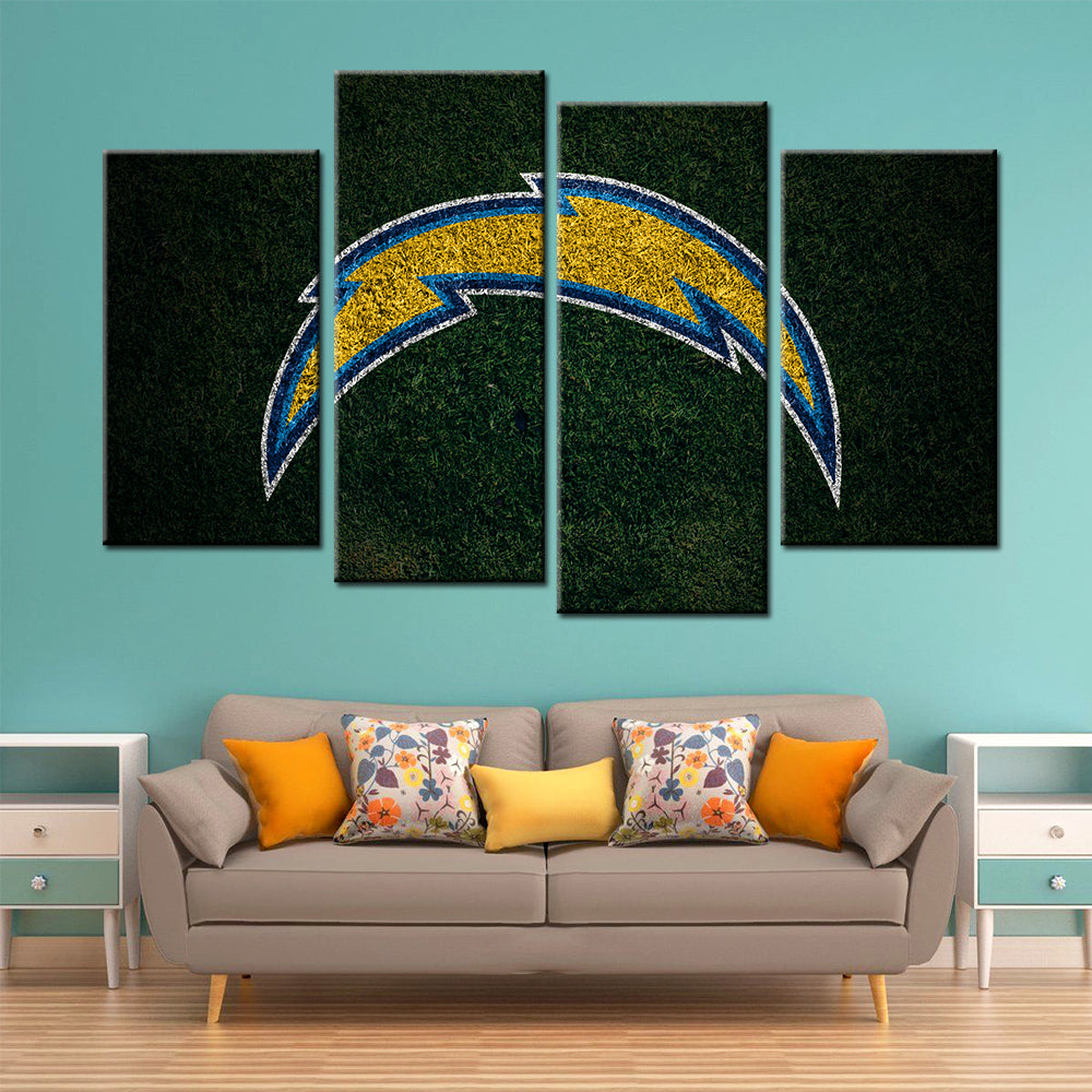 American Football Wall Art - AF5157 - San Diego Chargers - American Football Poster - American Football Canvas
