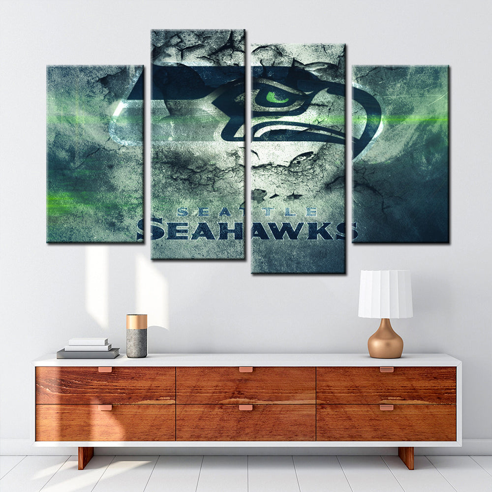 American Football Wall Art - AF5159 - Seattle Seahawks - American Football Poster - American Football Canvas