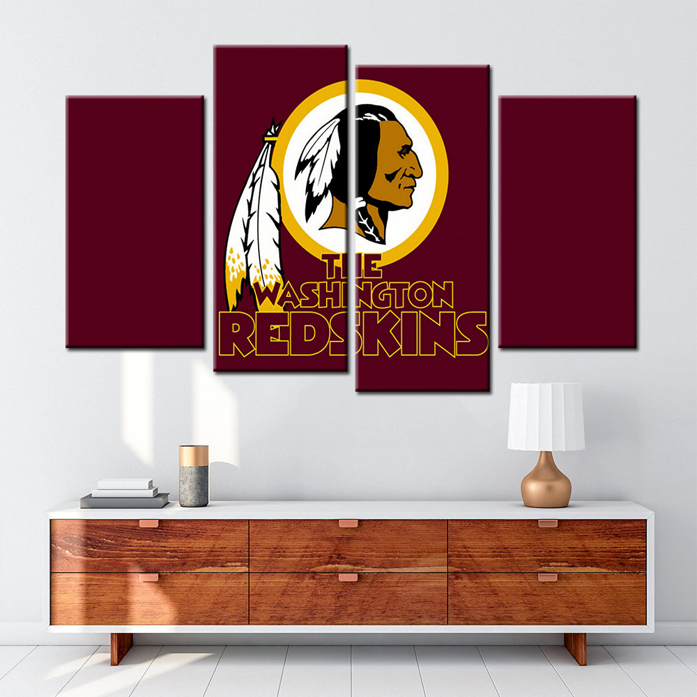 American Football Wall Art - AF5165 - Washington Redskins - American Football Poster - American Football Canvas