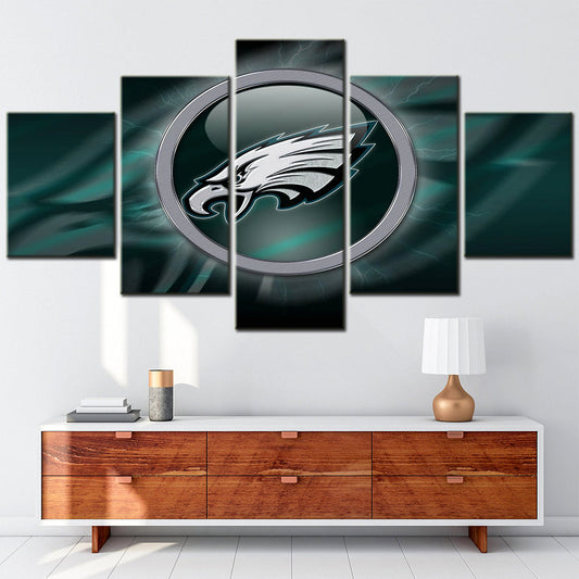 American Football Canvas Wall Art - AF5100 - Philadelphia Eagles - NFL Teams