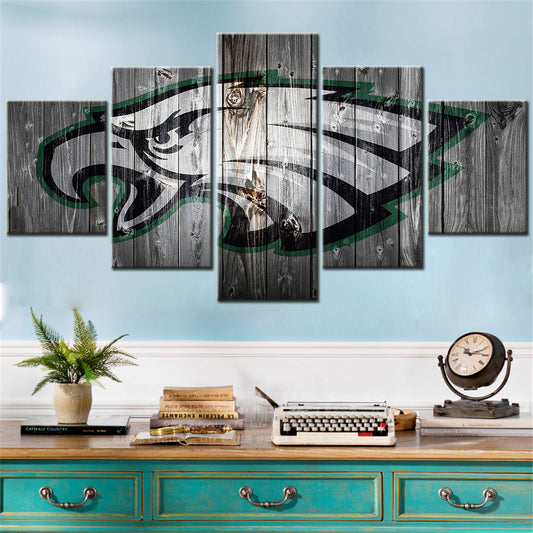 American Football - 5 Pieces Wall Art - AF5101 - Philadelphia Eagles - American Football Poster - American Football Canvas