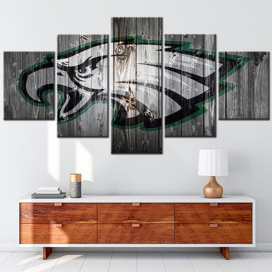 American Football Canvas Wall Art - AF5101 - Philadelphia Eagles - NFL Teams