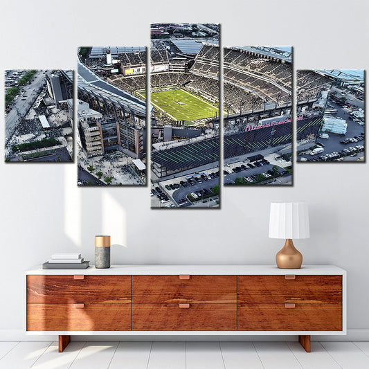 American Football - 5 Pieces Wall Art - AF5113 - Lincoln Financial Field - Philadelphia Eagles - American Football Poster - American Football Canvas