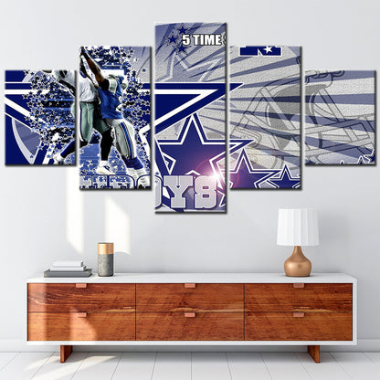 American Football Wall Art - AF5139 - Dallas Cowboys - American Football Poster - American Football Canvas