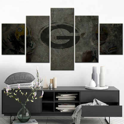 American Football Wall Art - AF5145 - Green Bay Packers - American Football Poster - American Football Canvas