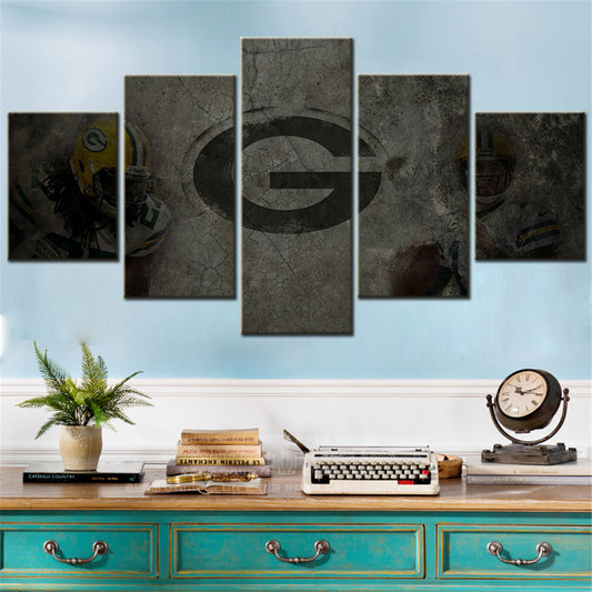 American Football Wall Art - AF5145 - Green Bay Packers - American Football Poster - American Football Canvas