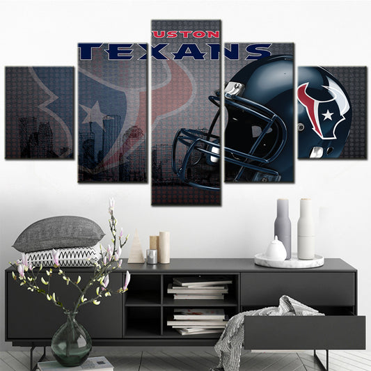 American Football Wall Art - AF5146 - Houston Texans - American Football Poster - American Football Canvas