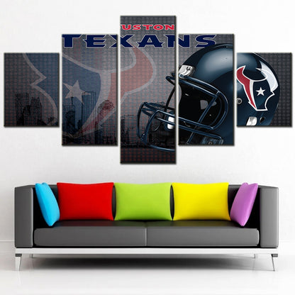 American Football Wall Art - AF5146 - Houston Texans - American Football Poster - American Football Canvas