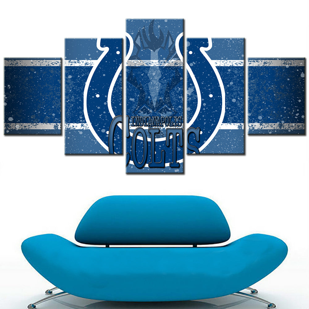 American Football Wall Art - AF5148 - Indianapolis Colts - American Football Poster - American Football Canvas