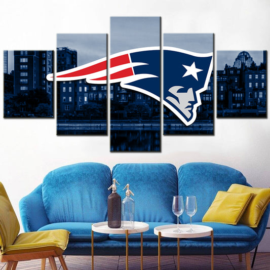 American Football Wall Art - AF5151 - New England Patriots - American Football Poster - American Football Canvas