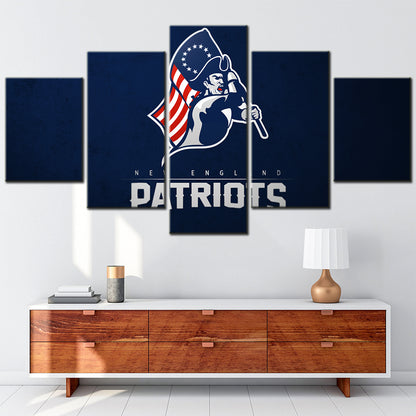 American Football Wall Art - AF5152 - New England Patriots - American Football Poster - American Football Canvas