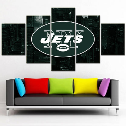 American Football Wall Art - AF5153 - New York Jets - American Football Poster - American Football Canvas