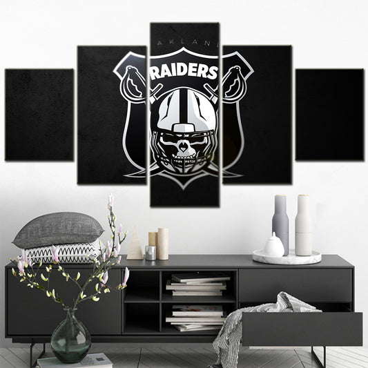 American Football Wall Art - AF5154 - Oakland Raiders - American Football Poster - American Football Canvas