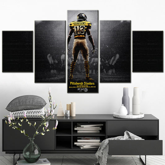 American Football Wall Art - AF5155 - Pittsburgh Steelers - American Football Poster - American Football Canvas