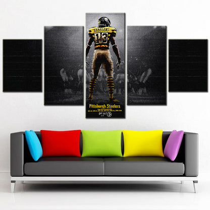 American Football Wall Art - AF5155 - Pittsburgh Steelers - American Football Poster - American Football Canvas
