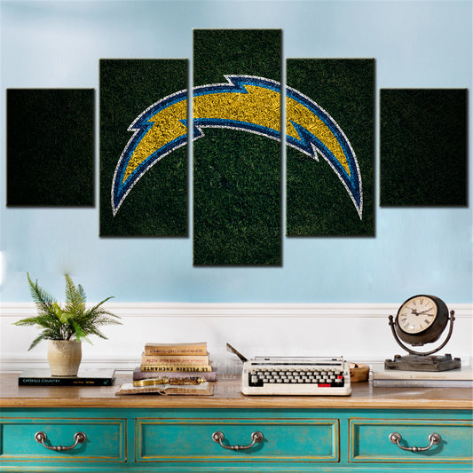 American Football Wall Art - AF5157 - San Diego Chargers - American Football Poster - American Football Canvas