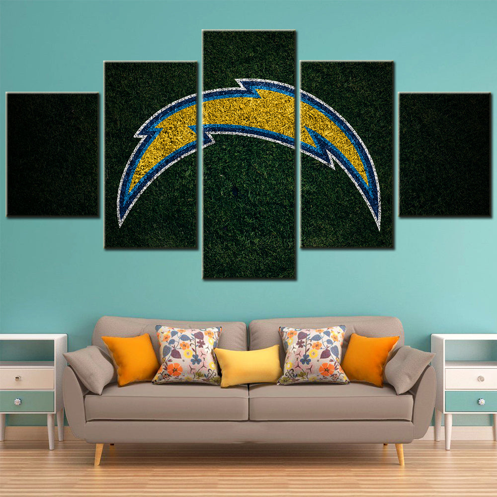 American Football Wall Art - AF5157 - San Diego Chargers - American Football Poster - American Football Canvas
