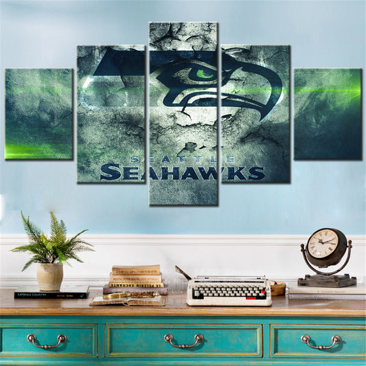American Football Wall Art - AF5159 - Seattle Seahawks - American Football Poster - American Football Canvas