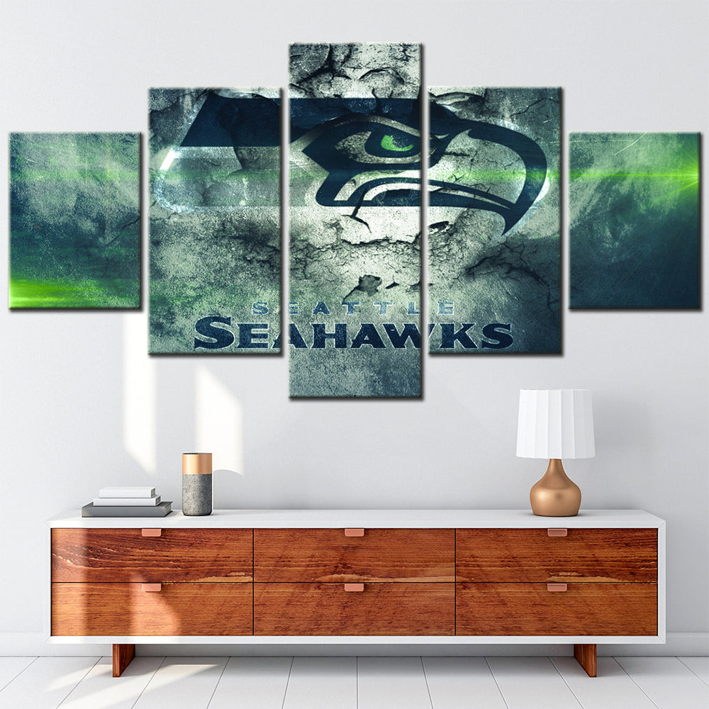 American Football Wall Art - AF5159 - Seattle Seahawks - American Football Poster - American Football Canvas
