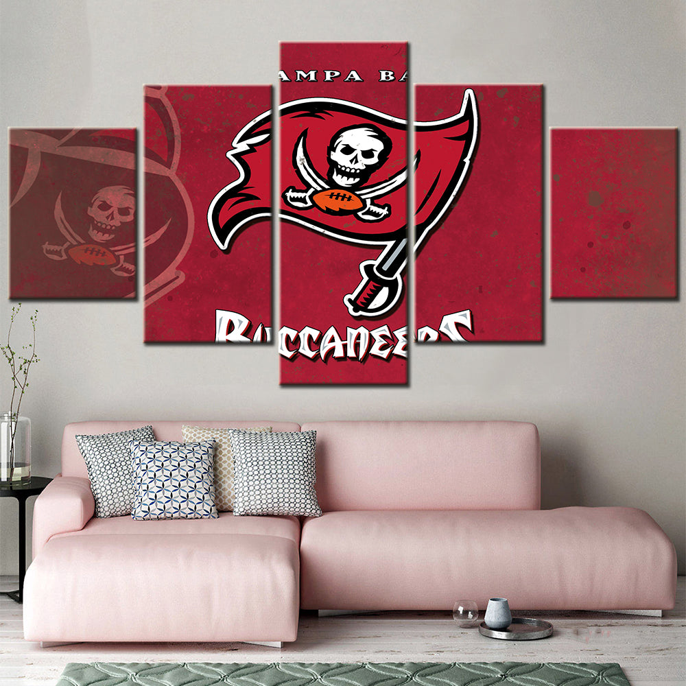 American Football Wall Art - AF5162 - Tampa Bay Buccaneers - American Football Poster - American Football Canvas