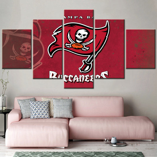 American Football Wall Art - AF5162 - Tampa Bay Buccaneers - American Football Poster - American Football Canvas