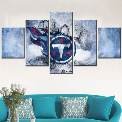 American Football Wall Art - AF5163 - Tennessee Titans - American Football Poster - American Football Canvas