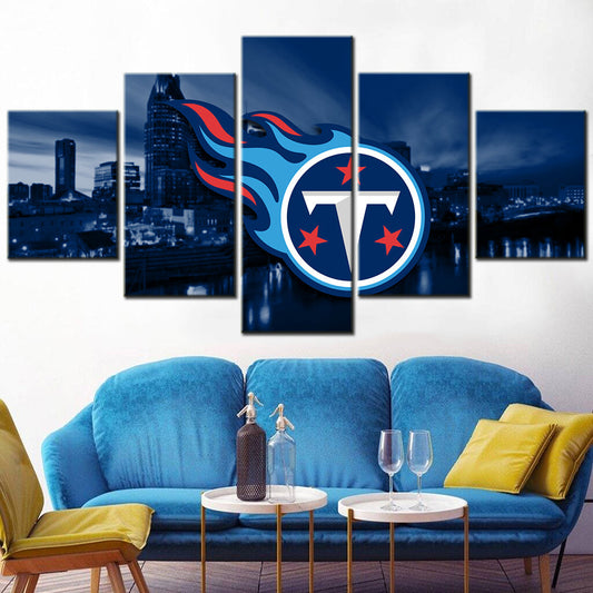 American Football Canvas Wall Art - AF5164 - Tennessee Titans - NFL Teams