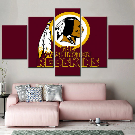 American Football Wall Art - AF5165 - Washington Redskins - American Football Poster - American Football Canvas