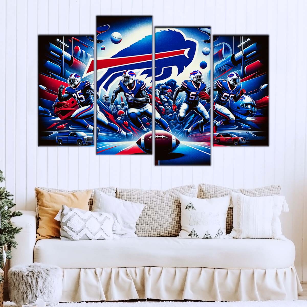 American Football Wall Art - AF5168 - Buffalo Bills - NFL Super Bowl Team - American Football Poster - American Football Canvas
