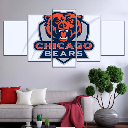 American Football Wall Art - AF5172 - Chicago Bears - NFL Football Team - American Football Poster - American Football Canvas