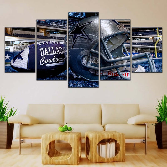 American Football Canvas Wall Art - AF5173 - Dallas Cowboys - NFL Teams