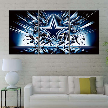 American Football Wall Art - AF5174 - Dallas Cowboys - NFL Football Team - American Football Poster - American Football Canvas