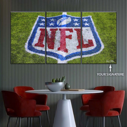 American Football Wall Art - AF5185 - Dynamic NFL Football Sports - American Football Poster - American Football Canvas