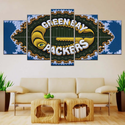 American Football Wall Art - AF5192 - Green Bay Packers - NFL Football Team - American Football Poster - American Football Canvas