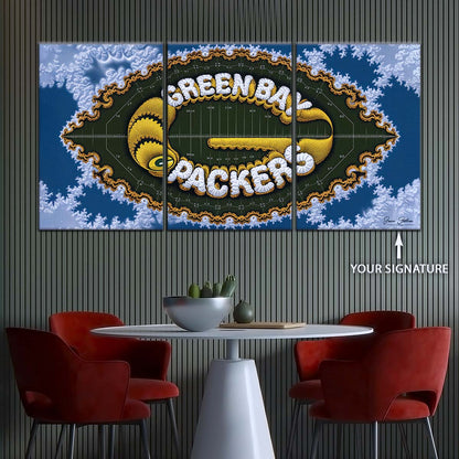 American Football Wall Art - AF5192 - Green Bay Packers - NFL Football Team - American Football Poster - American Football Canvas