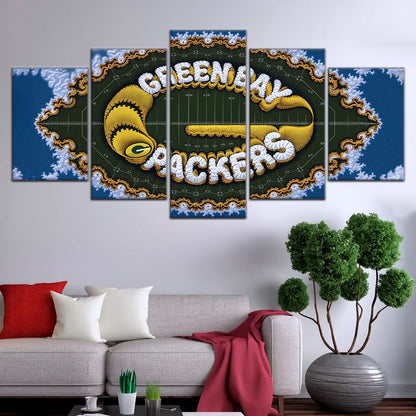 American Football Wall Art - AF5192 - Green Bay Packers - NFL Football Team - American Football Poster - American Football Canvas