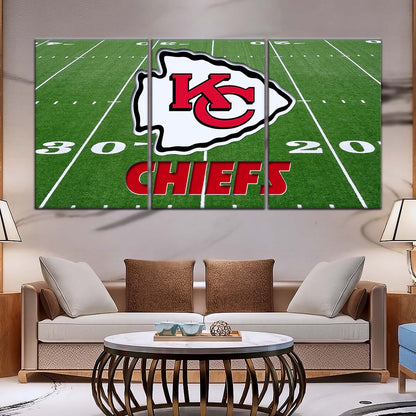 American Football Wall Art - AF5197 - Kansas City Chiefs - NFL Football Team - American Football Poster - American Football Canvas