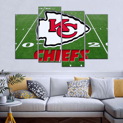 American Football Wall Art - AF5197 - Kansas City Chiefs - NFL Football Team - American Football Poster - American Football Canvas
