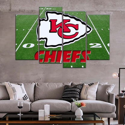 American Football Wall Art - AF5197 - Kansas City Chiefs - NFL Football Team - American Football Poster - American Football Canvas