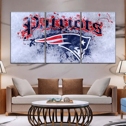 American Football Wall Art - AF5199 - New England Patriots - A Legacy in Sports - NFL Football Team - American Football Poster - American Football Canvas