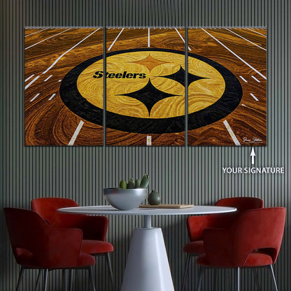 American Football Wall Art - AF5212 - Pittsburgh Steelers - NFL Football Team - American Football Poster - American Football Canvas