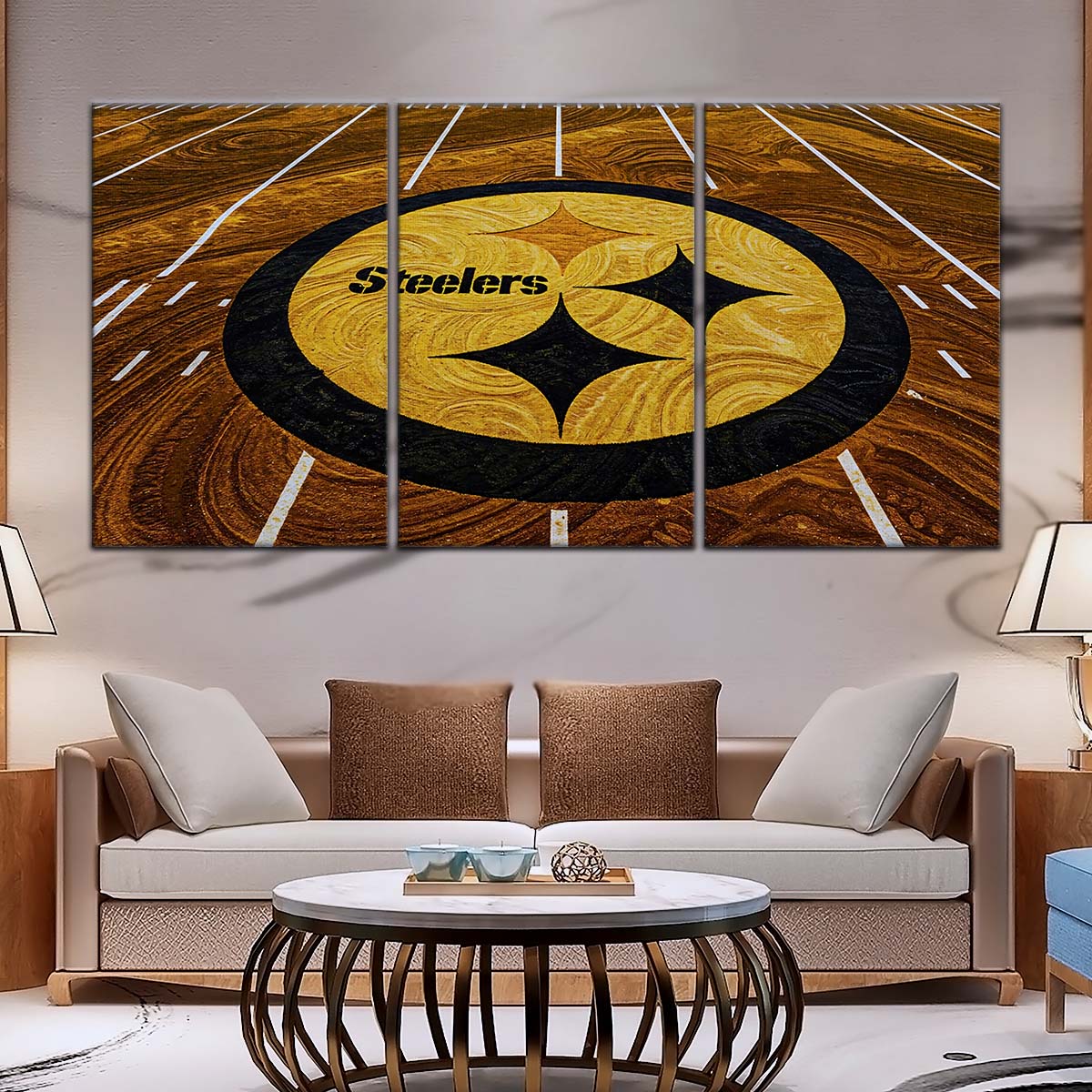 American Football Wall Art - AF5212 - Pittsburgh Steelers - NFL Football Team - American Football Poster - American Football Canvas