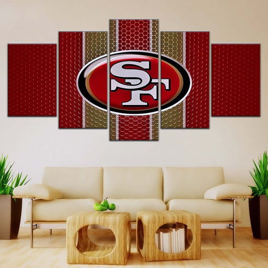American Football Wall Art - AF5214 - San Francisco 49ers - Capture the Spirit of NFL Football - American Football Poster - American Football Canvas