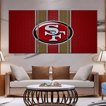 American Football Wall Art - AF5214 - San Francisco 49ers - Capture the Spirit of NFL Football - American Football Poster - American Football Canvas