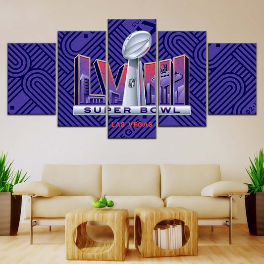 American Football Wall Art - AF5223 - Super Bowl LVII - NFL Football Championship - American Football Poster - American Football Canvas