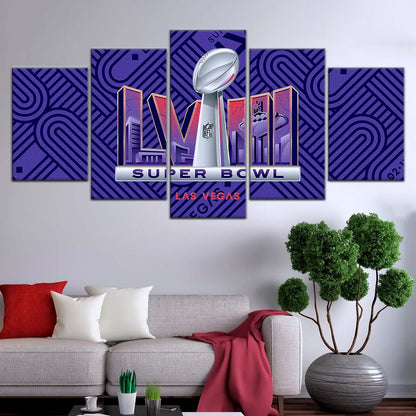 American Football Wall Art - AF5223 - Super Bowl LVII - NFL Football Championship - American Football Poster - American Football Canvas